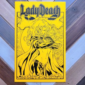 LADY DEATH The Mourning #1 (2002) VF/NM 1/999 ASHCAN One-Shot Correa Jr/Mota Art