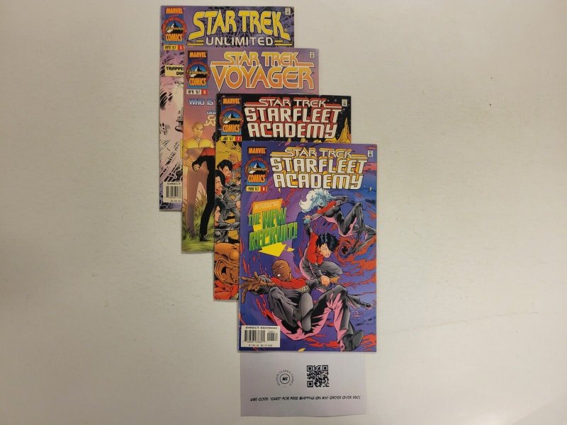 4 Marvel Comics #6 7 Star Trek Starfleet Academy #6 Voyager #3 Unlimited 90 TJ19