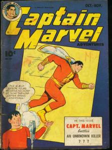 CAPTAIN MARVEL ADVENTURES #49-1945-good/very good G/VG
