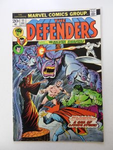 The Defenders #11 (1973) FN- condition