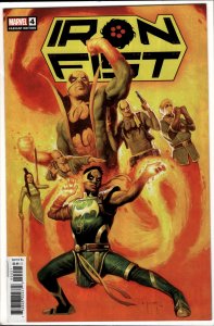 Iron Fist #4 Gist Cover (2022)