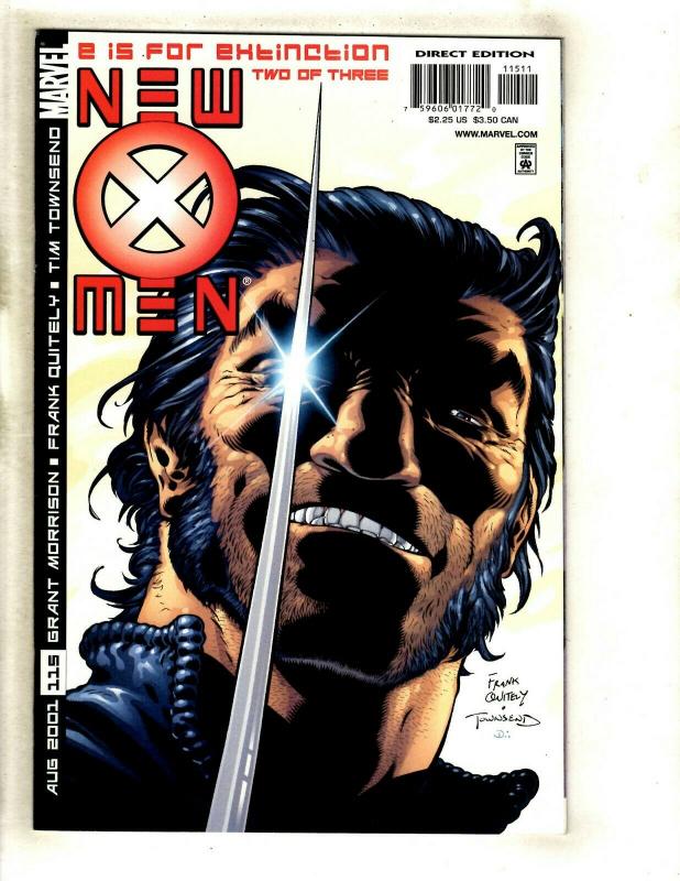 Lot Of 2 New X-Men # 115 NM 1st Print & Variant Marvel Comic Books Wolverine SM8