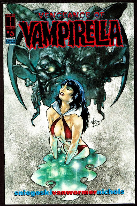 Vengeance of Vampirella #5  ( 1994, Harris)  9.2 NM-