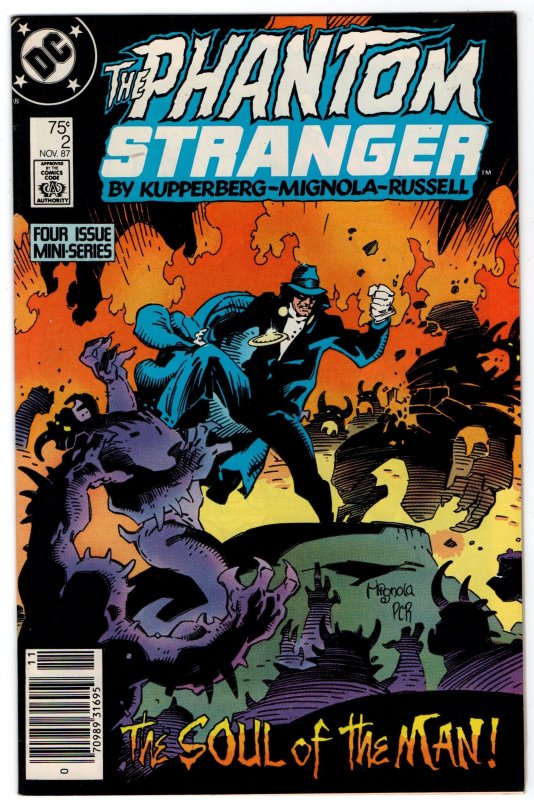 The Phantom Stranger #1-4  (1987) complete set  #1 VG, #2-4 NM