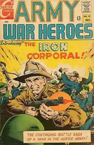 Army War Heroes #22 VG ; Charlton | low grade comic 1st Appearance Iron Corporal
