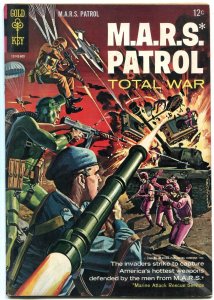 M.A.R.S. Patrol Total War #3 WALLY WOOD ART BATTLE COVER FN/VF