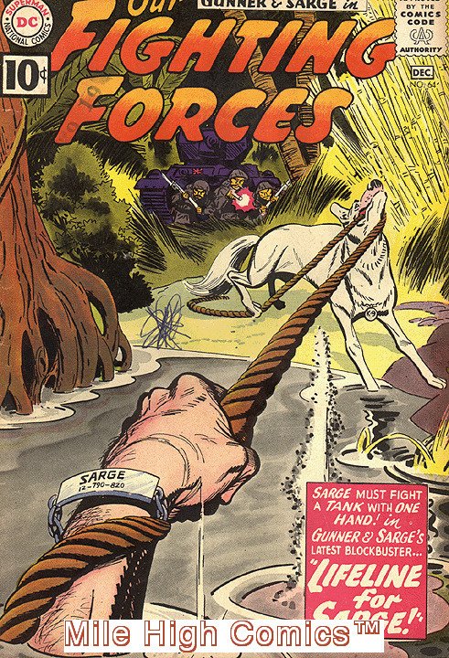 OUR FIGHTING FORCES (1954 Series) #64 Good Comics Book