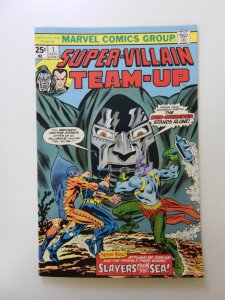 Super-Villain Team-Up #1 (1975) FN/VF condition