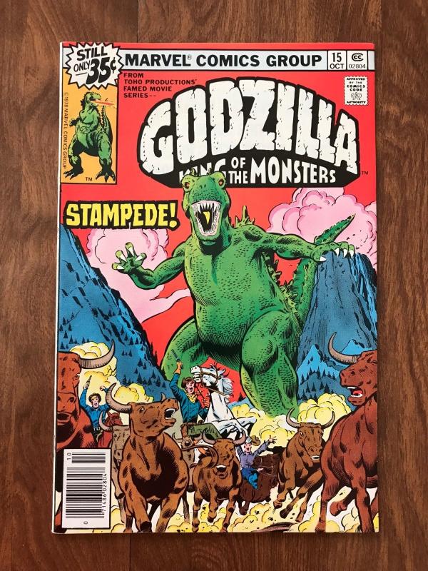 Godzilla: King of the Monsters #15 (Marvel; Oct, 1978) - VF