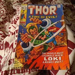 THOR # 191 Marvel Comics 1st APPEARANCE DUROK THE DEMOLISHER Bronze Age 1971 KEY