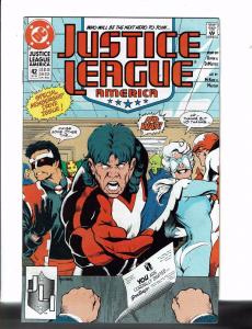 Lot of 6 Justice League America DC Comics #39 40 41 42 43 44 CB7