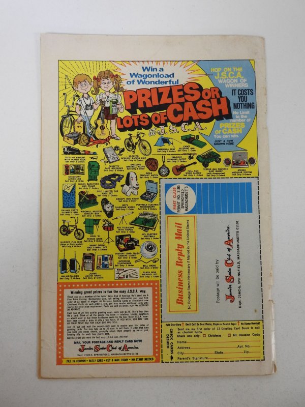 Ghost Rider #1 (1973) VG Condition 1/4 in spine split