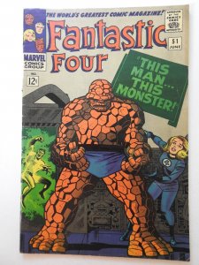 Fantastic Four #51 (1966) Awesome Read! Sharp Fine- Condition!