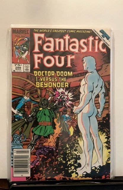 Run of Fantastic Four #286-290 (1986)