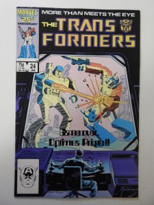 The Transformers #24 (1987) VF- Condition!