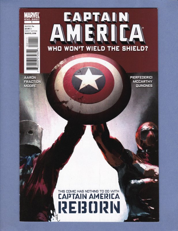 Captain America Who Won't Wield The Shield #1 FN Deadpool Cover & Appearance