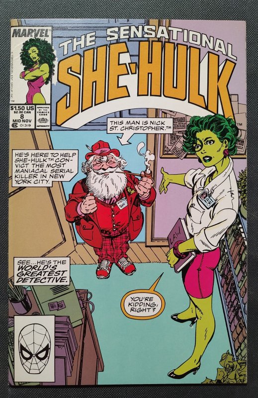 The Sensational She-Hulk #8 (1989)