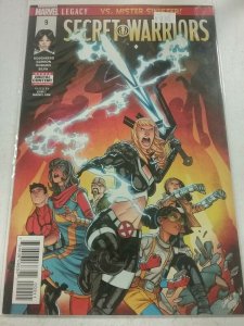 Secret Warriors # 9 Comic Book 2017 - Marvel NW29