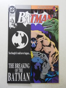Batman #497 Promo Wrapper Variant (1993) NM- Condition!