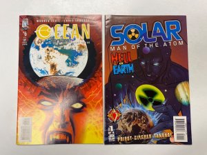 5 WILDSTORM VALIANT comic books Ocean #2 5 6 Solar Man Atom #1 2 72 KM17