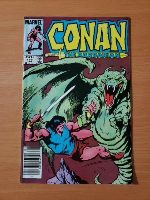 Conan the Barbarian #166 Newsstand Edition ~ NEAR MINT NM ~ 1985 Marvel Comics