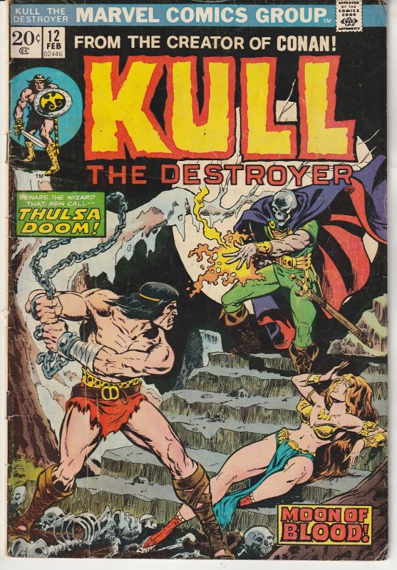 Kull the Destroyer #12 (1974)