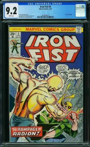 Iron Fist #4 (1976) CGC 9.2 NM-