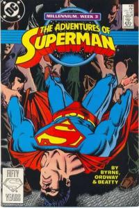 Adventures of Superman (1987 series) #436, VF- (Stock photo)