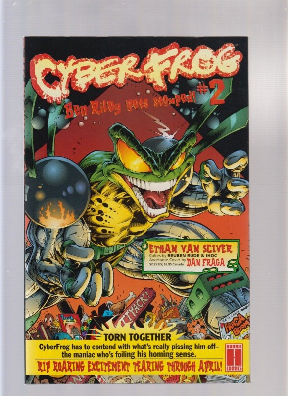 CYBERFROG #1 - Walter Simonson, Ethan Van Sciver interior (8.5/9.0) 1996