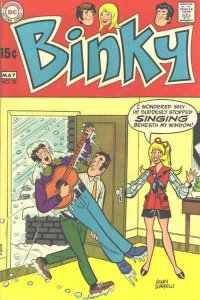 Binky #72 GD ; DC | low grade comic May 1970 Guitar Cover