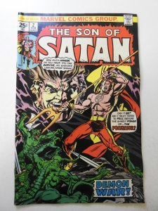 Son of Satan #2 (1976) VG+ Condition