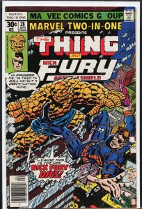 Marvel Two-in-One #26 (1977) Nick Fury