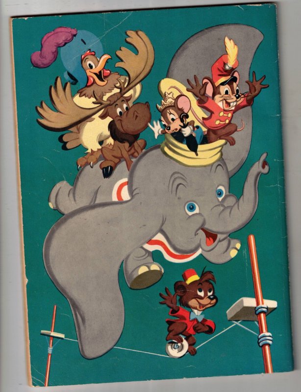 Walt Disney's Silly Symphonies #4 1954 Mid-Grade Dumbo! 1st Mrs Dumbo! B...