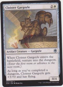 Magic the Gathering: Adventures in the Forgotten Realms - Cloister Gargoyle