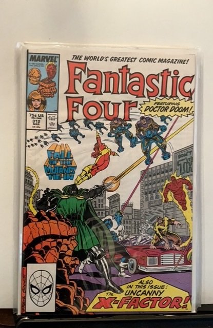 Run of 5 Fantastic Four #311-315 (1988)