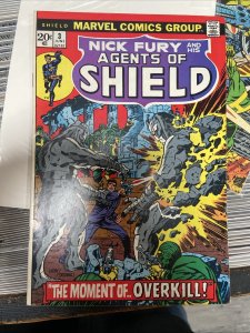 Nick Fury Agent And His Agents Of SHIELD 1-5 Full Set Marvel Comics 1973