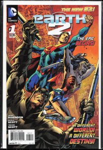 Earth 2 #1 Variant Cover (2012) Earth 2