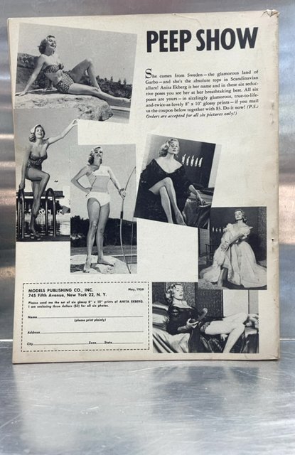 Glamorous models   May 1954 #11