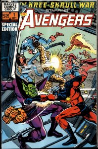 The Kree-Skrull War Starring the Avengers #1 (1983) The Avengers