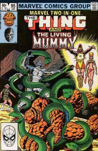 Marvel Two-In-One #95 VG ; Marvel | low grade comic the Thing Living Mummy