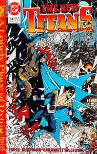 New Titans #61 (1989) A Lonely Place Of Dying