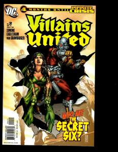 9 DC Comics Villains United # 1 2 3 4 5 6 Valor # 1 War of the Gods # 1 4 EK13