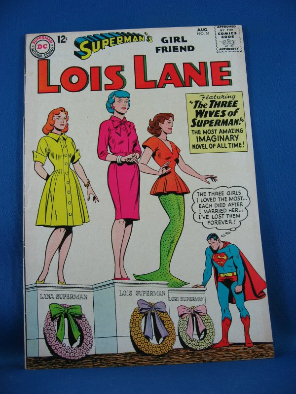 Superman Girl Friend LOIS LANE 51  Fine+ 1964