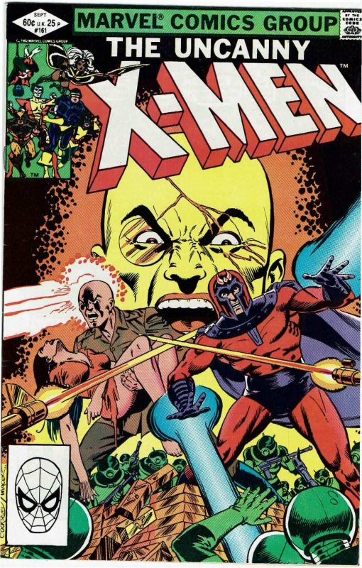 Uncanny X-Men #161 Chris Claremont Dave Cockrum Magneto Origin NM-