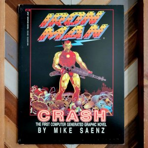 Iron Man: Crash, The First Computer Generated Graphic Novel (Epic 1988) FN/VF