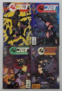 Jet #1-4 VF/NM complete series Dan Abnett - Backlash Crimson ; Wildstorm