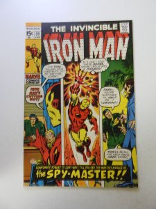 Iron Man #33 VF condition