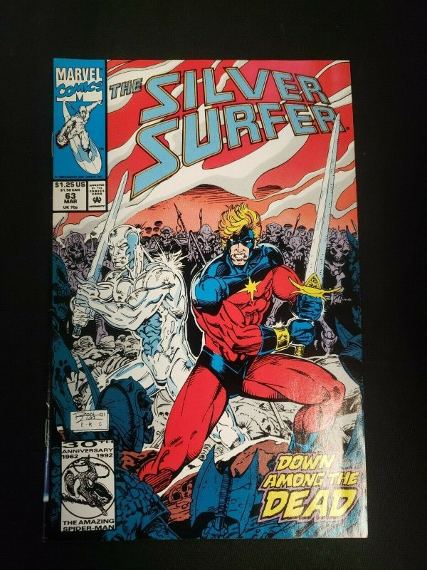 SILVER SURFER 5PC (VF) 2ND SERIES, DOWN AMONG THE DEAD, NEBULA 1992-95