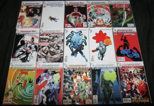 BRIGHTEST DAY JUSTICE LEAGUE COMIC LOT 15PC (VF-NM) + FLASH