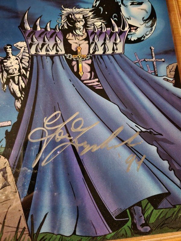 Perg #1 Signed /w COA ~ NEAR MINT NM ~ 1993 Lightning Comics